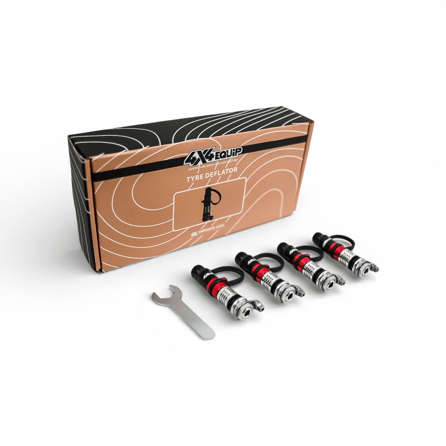 4x4 Equip Rapid Tyre Deflator Valves