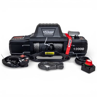 Winch 12000lbs + Synthetic cable + Cut off Winch 12000lbs + Synthetic cable + Cut off