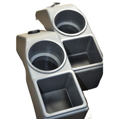 ​Toyota Land Cruiser 70 Series Double Cab Rear Cup Holder and USB Charger