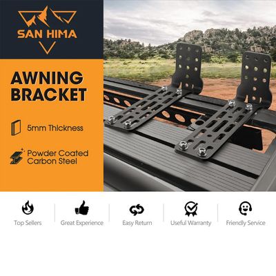 San Hima Long “L” Awning Bracket for 180° and 270° Awnings