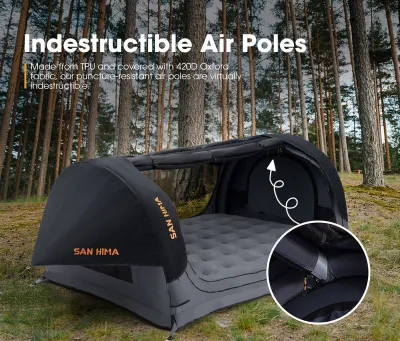 San Hima Double Air Swag with 22 cm Air Mattress