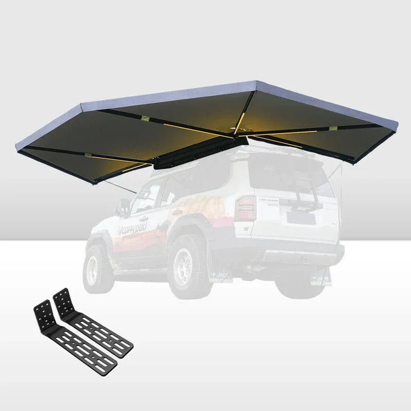 San Hima 270° Freestanding 4×4 Awning – Passenger Side