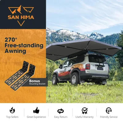San Hima 270° Freestanding 4×4 Awning – Passenger Side