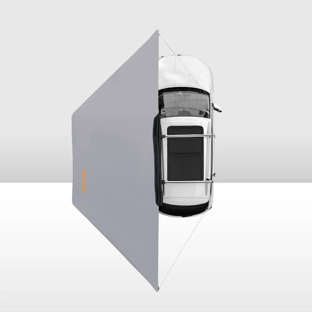 San Hima 180° Freestanding 4×4 Awning with Integrated Support Legs