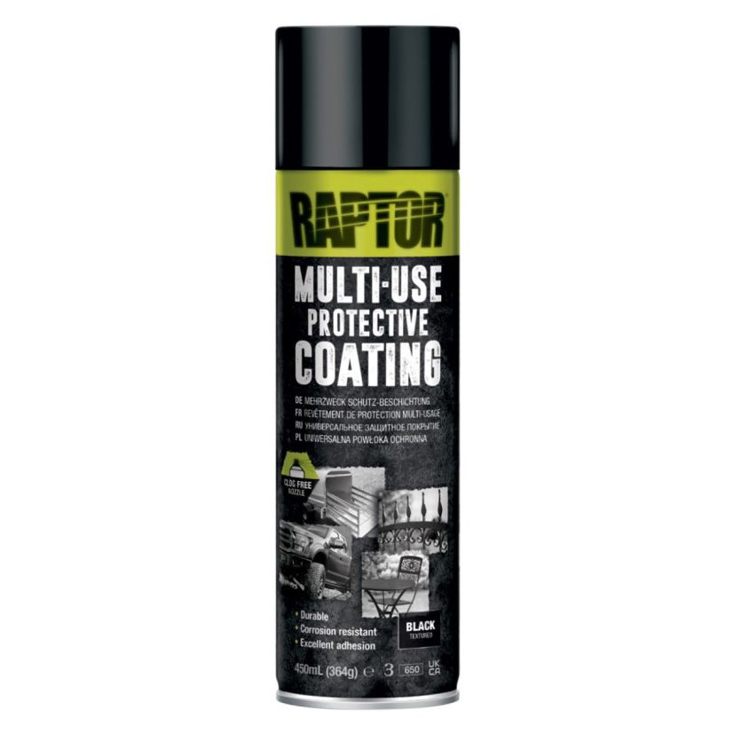 RAPTOR Multi-Use Protective Coating Aerosol – 450 ml
