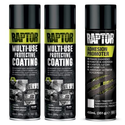 RAPTOR Multi-Use Protective Coating &amp; Adhesion Promoter - COMBO