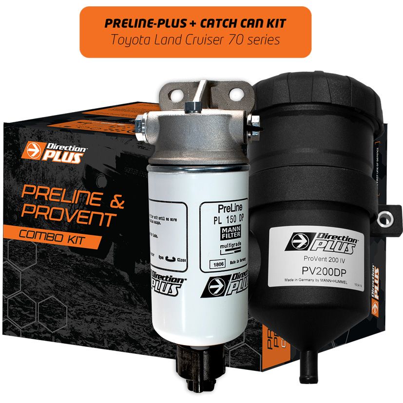 PreLine-Plus + ProVent Dual Kit LAND CRUISER 70 - 1VD-FTV 4.5L V8 2018+