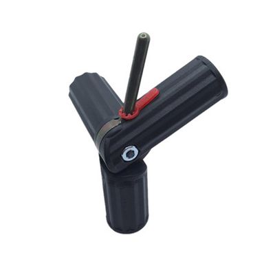 Adjustable Tent Pole Connector with Spigot - 3 Arm - Left