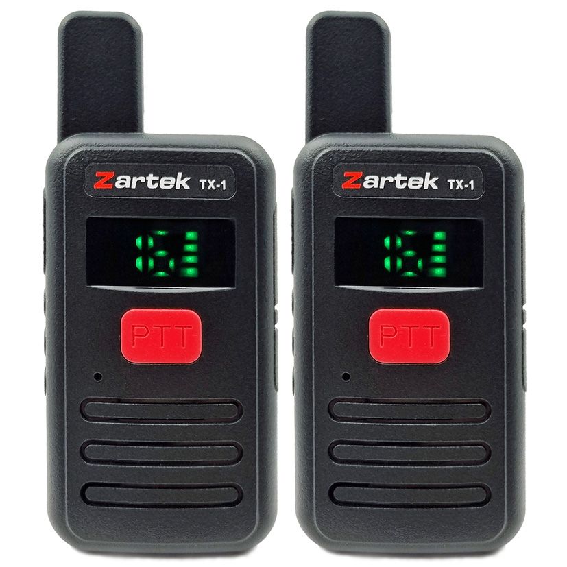 TX-1 Ultra-Small &amp; Lightweight Two-Way Radio – Twin Pack
