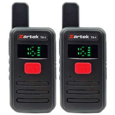 TX-1 Ultra-Small &amp; Lightweight Two-Way Radio – Twin Pack