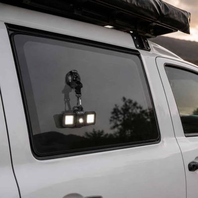 FocusOutdoor® 800 Lumen Rechargeable Magnetic COB Flashlight with Magnetic &amp; Suction Hooks