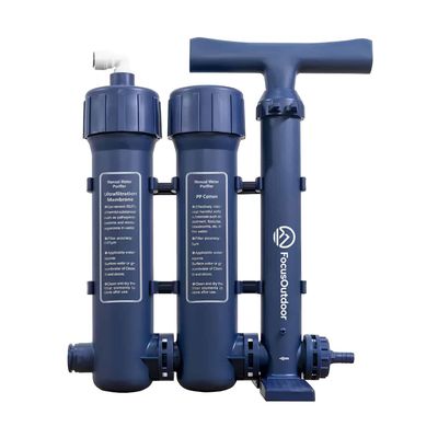 FocusOutdoor® 3-Stage Portable Manual UF Water Purifier
