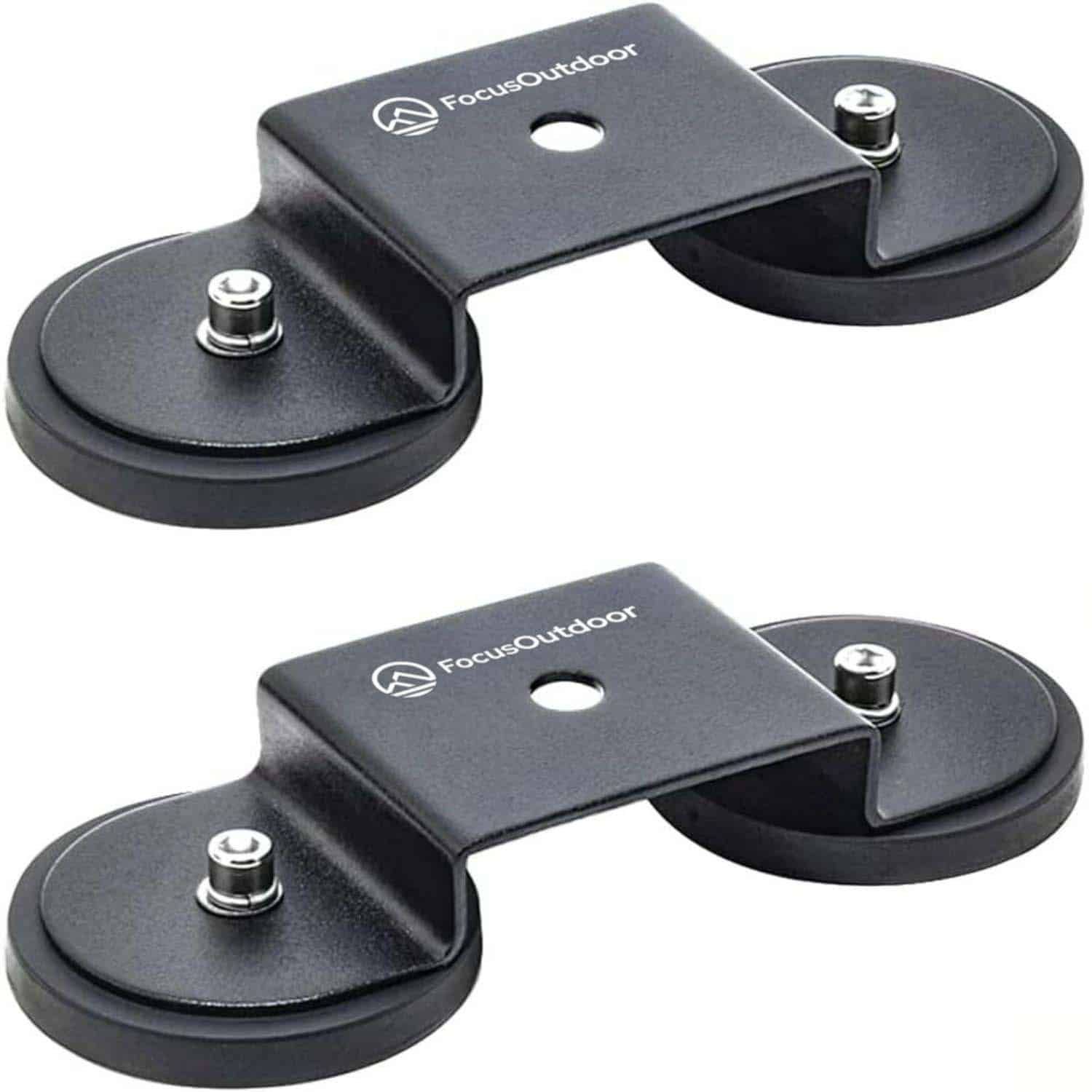 FocusOutdoor® Magnetic LED Light Bar Mounting Brackets – 2-Pack