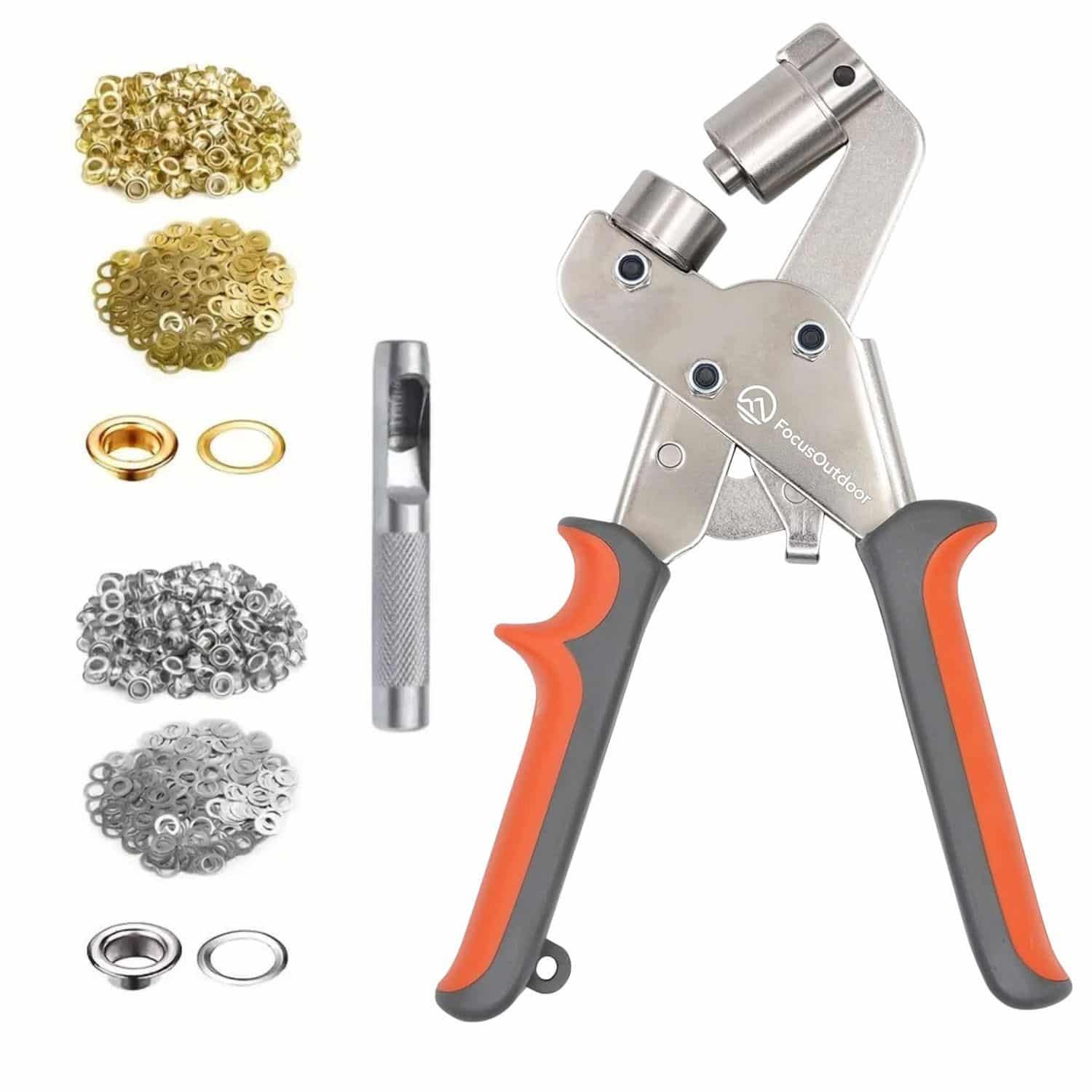 FocusOutdoor® Heavy-Duty 10 mm Grommet Tool Kit