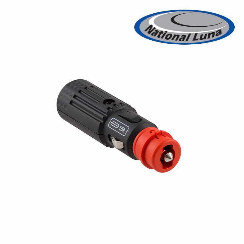 National Luna Universal Combi Plug (Internal Fused 15 amp) with LED