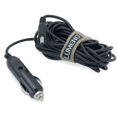 Lumeno ​Lighter Plug to DC Male Extension Cable – 5m