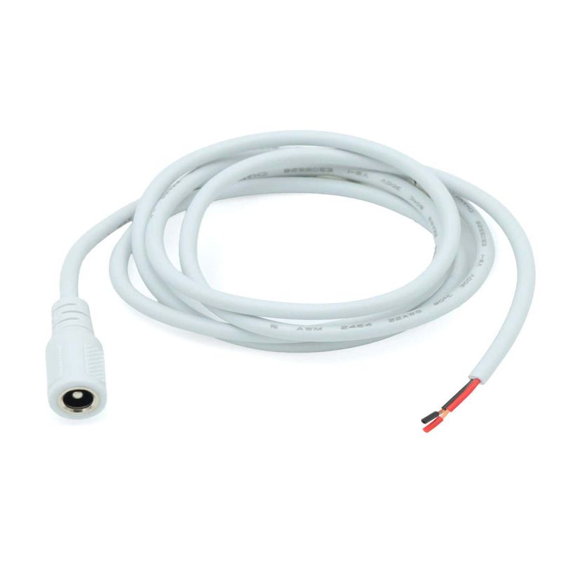 Lumeno DC Female Connector with Wire – 1m