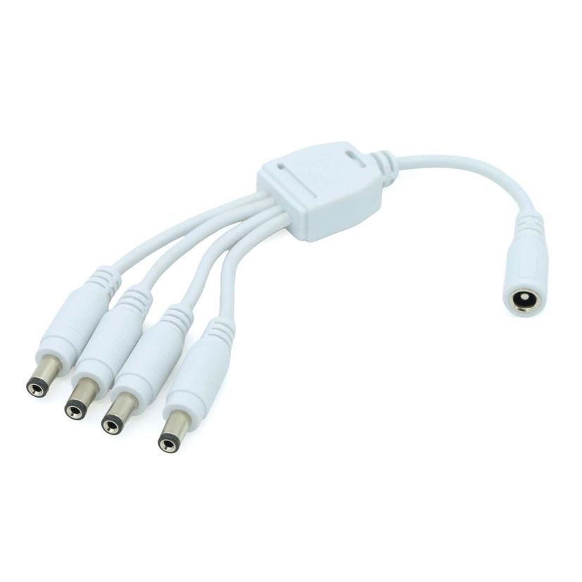 Lumeno 4-Way DC Splitter Cable – 5.5mm