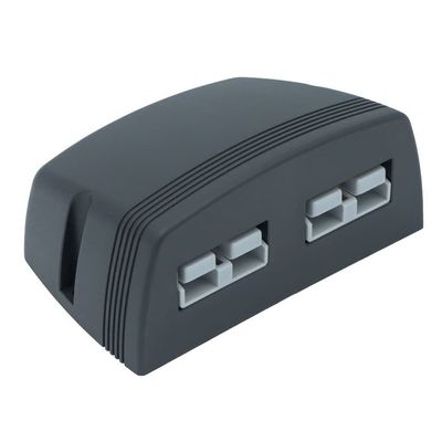 Lumeno Dual Square Connector Console – Including 50A Grey Connectors
