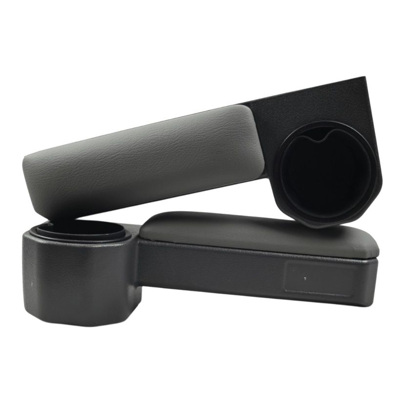 ​4x4Equip LC70 Rear Door Armrest &amp; Twin Cupholder – Grey