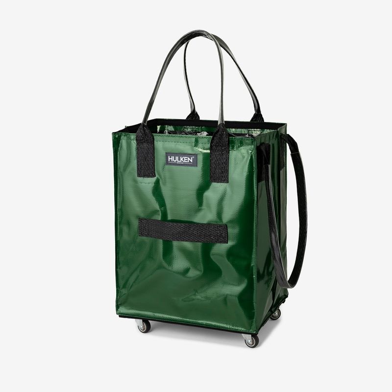 Hulken Bag Medium Forest Green with Built-in Cover