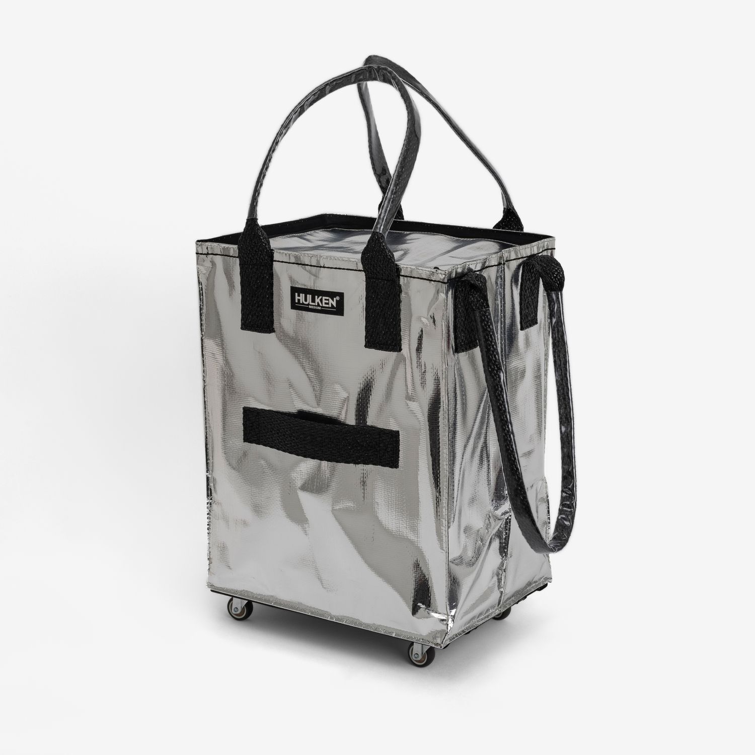 Hulken Bag Medium Silver with Built-in Cover