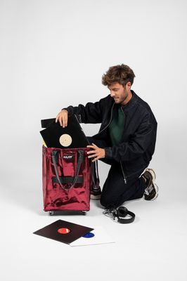 Hulken Bag Small Cosmic Red