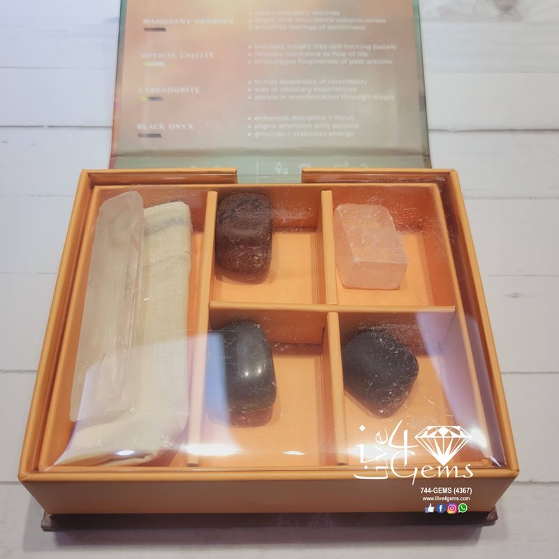 Trust &amp; Manifest Crystal Collection
