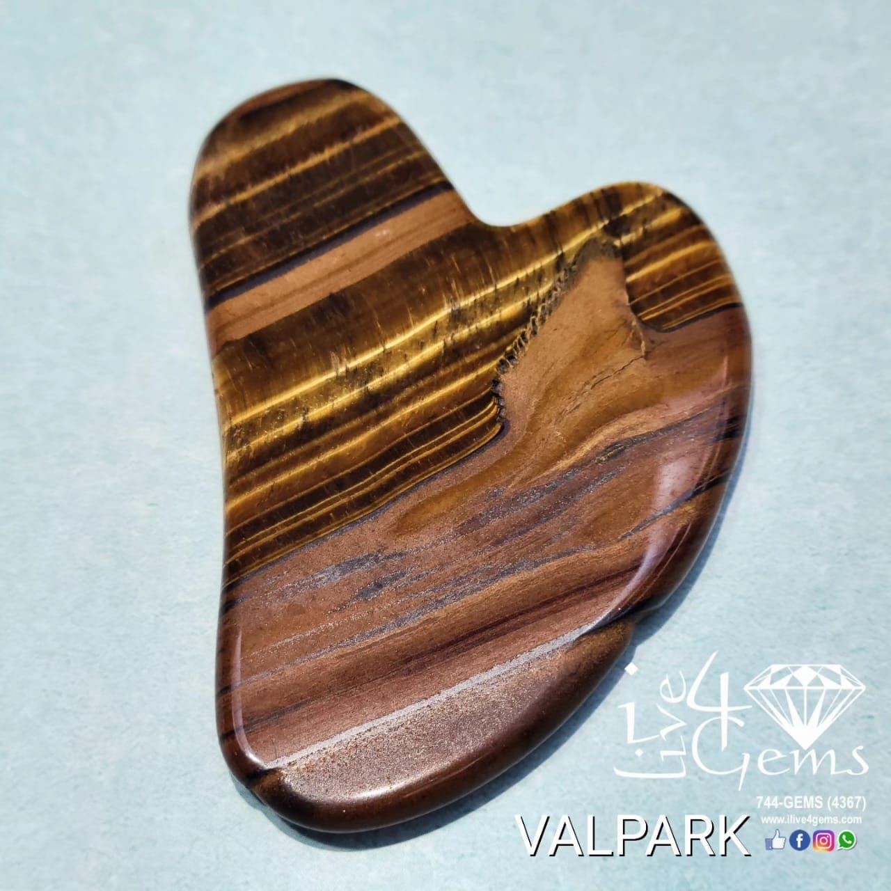 Gua Sha Tiger&#39;s Eye
