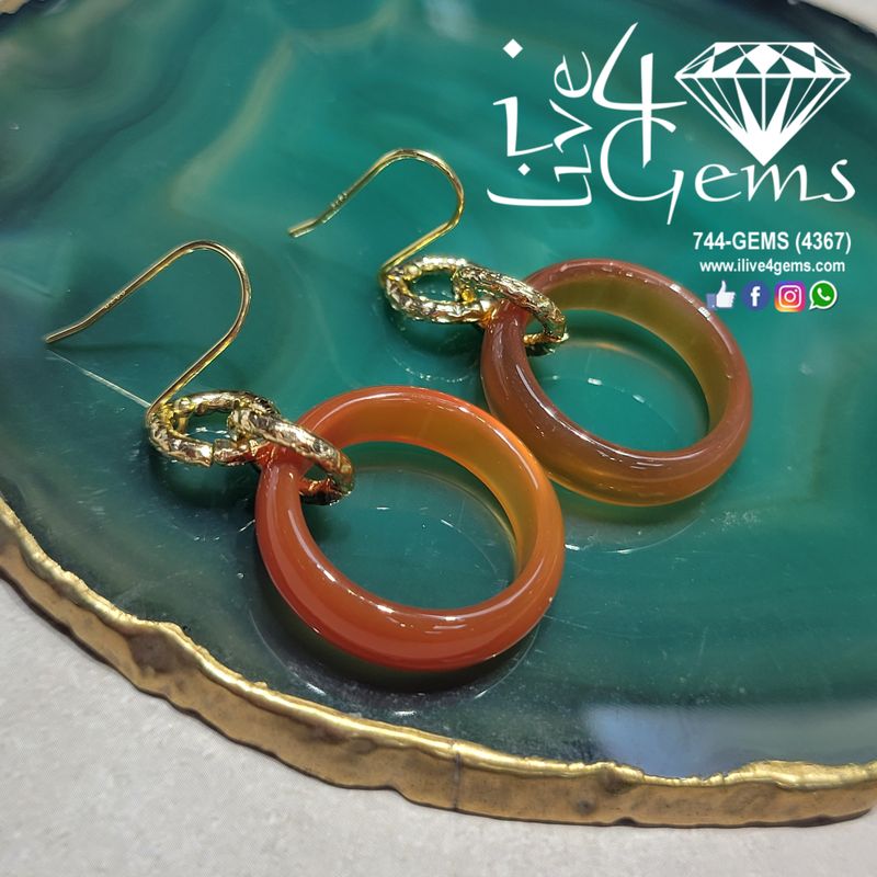Hoop Earring Silver Vermeil 