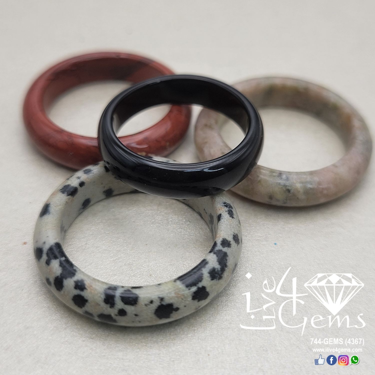 Assorted Gemstone Rings
