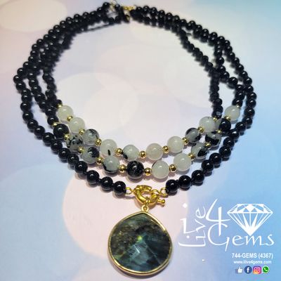 Gemstone Short Necklace