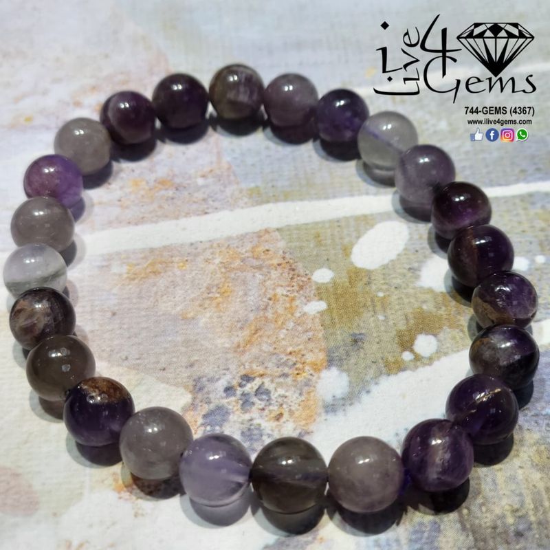 Amethyst Gemstone Bracelet