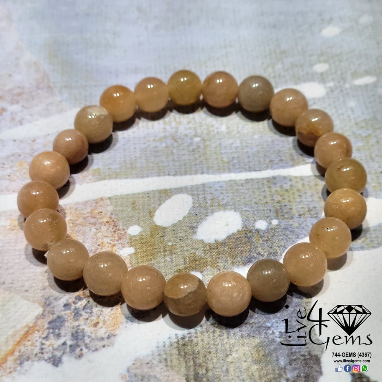 Moonstone Gemstone Bracelet