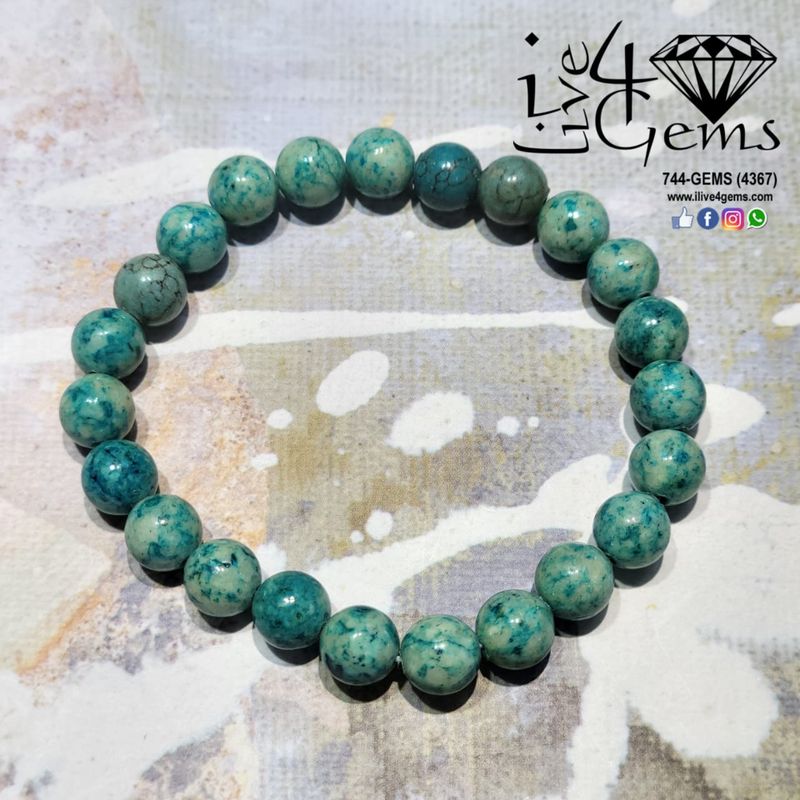 Russian Amazonite Gemstone Bracelet