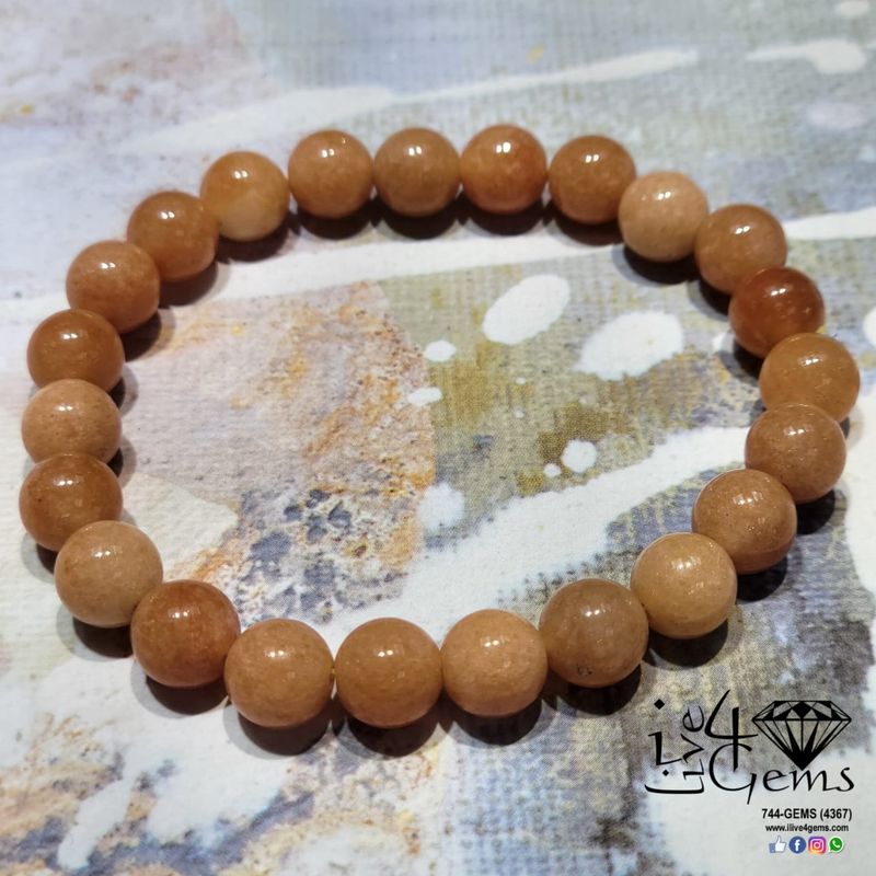 Sunstone Gemstone Bracelet