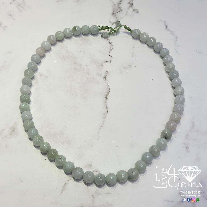 Hand-Knotted Jade Necklace