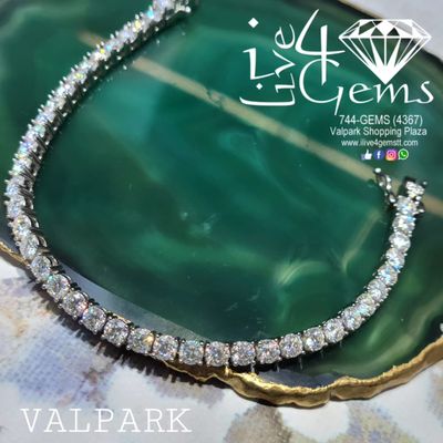 Moissanite Tennis Bracelet