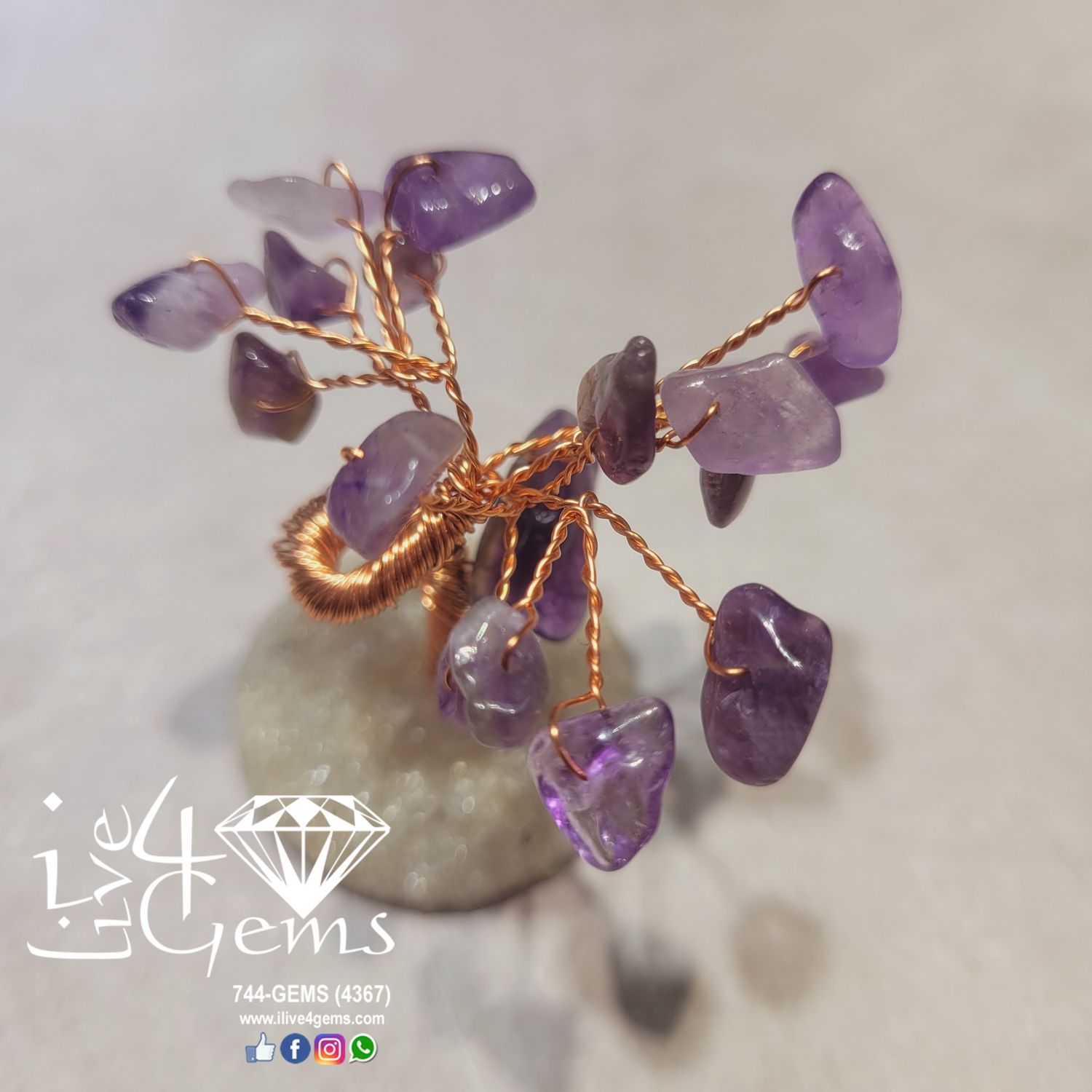Gemstone Tree, Gemstone: Amethyst