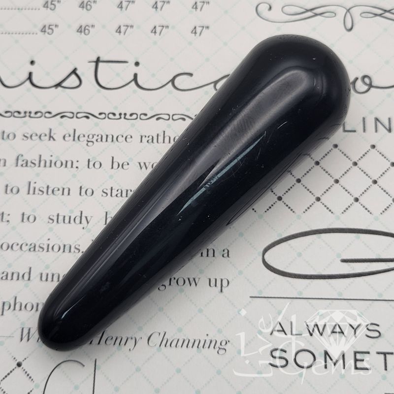 Black Obsidian Gua Sha Massage Tool