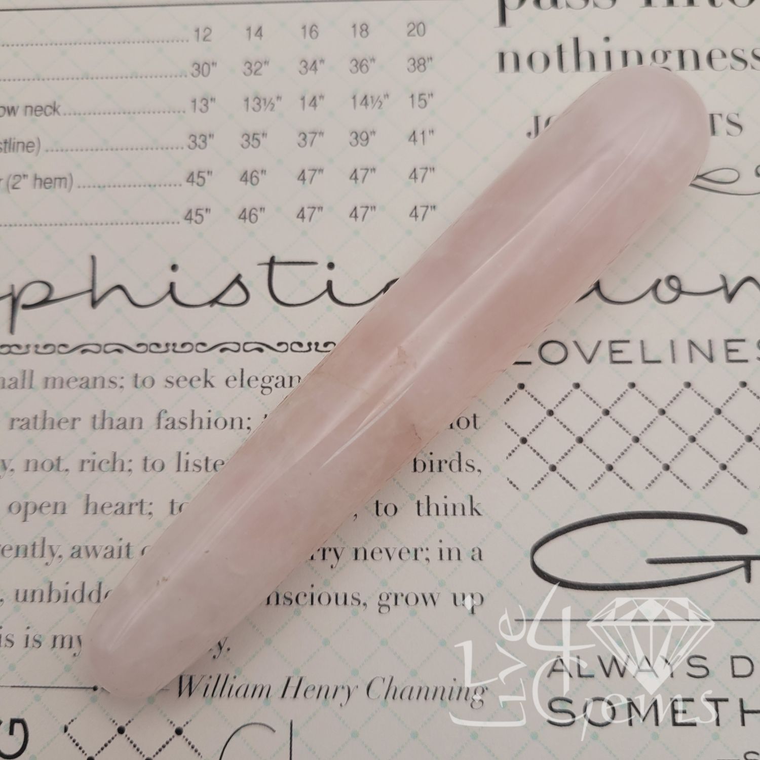 Rose Quartz Gua Sha Massage Tool