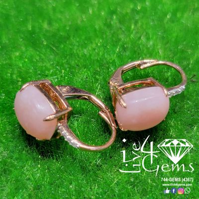 Gemstone Gold 10kt Huggies