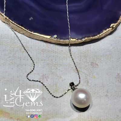 Pearl Sterling Silver Pendant