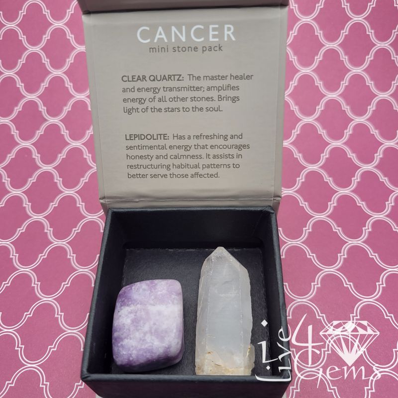 Cancer Mini Stone Pack