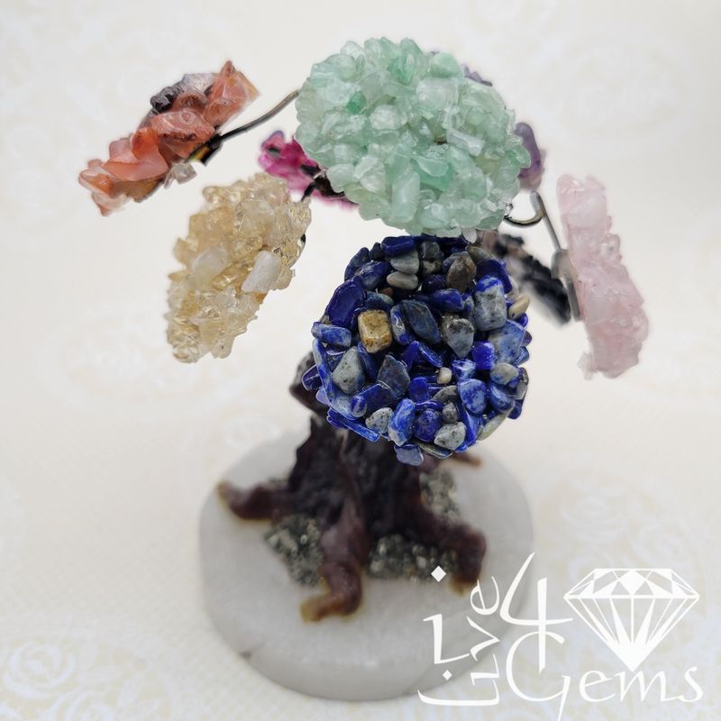 Gemstone Bonsai Tree Mixed Gemstones