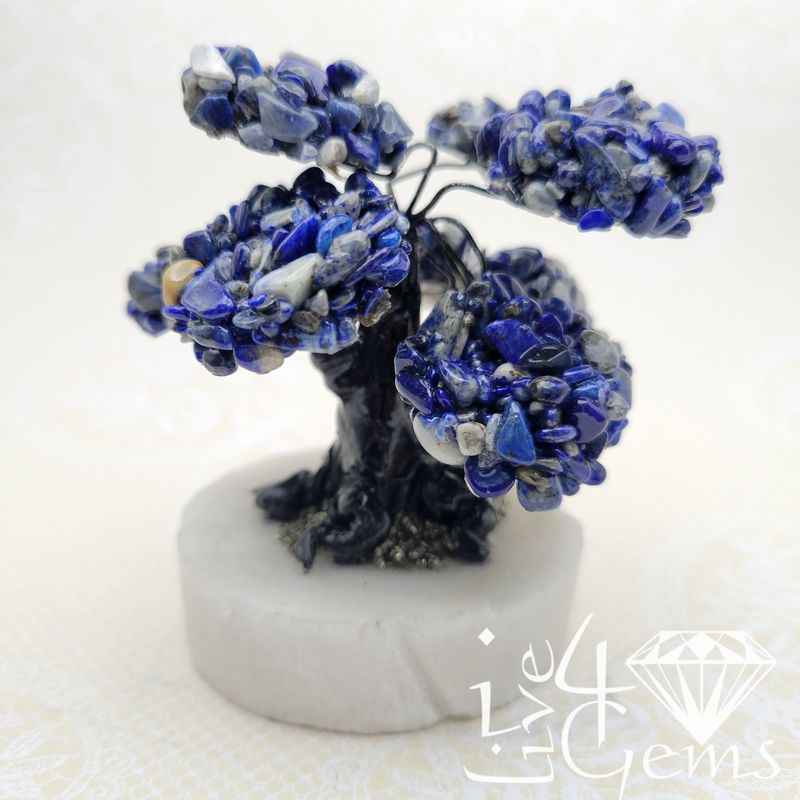 Gemstone Bonsai Tree  Sodalite