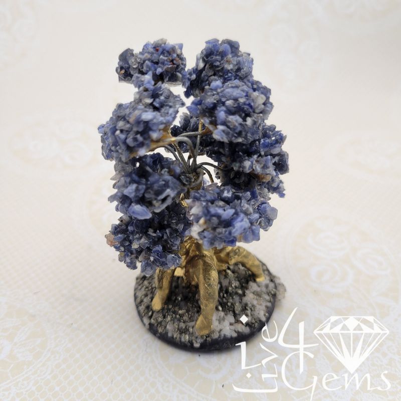 Gemstone Bonsai Tree  Sodalite Small