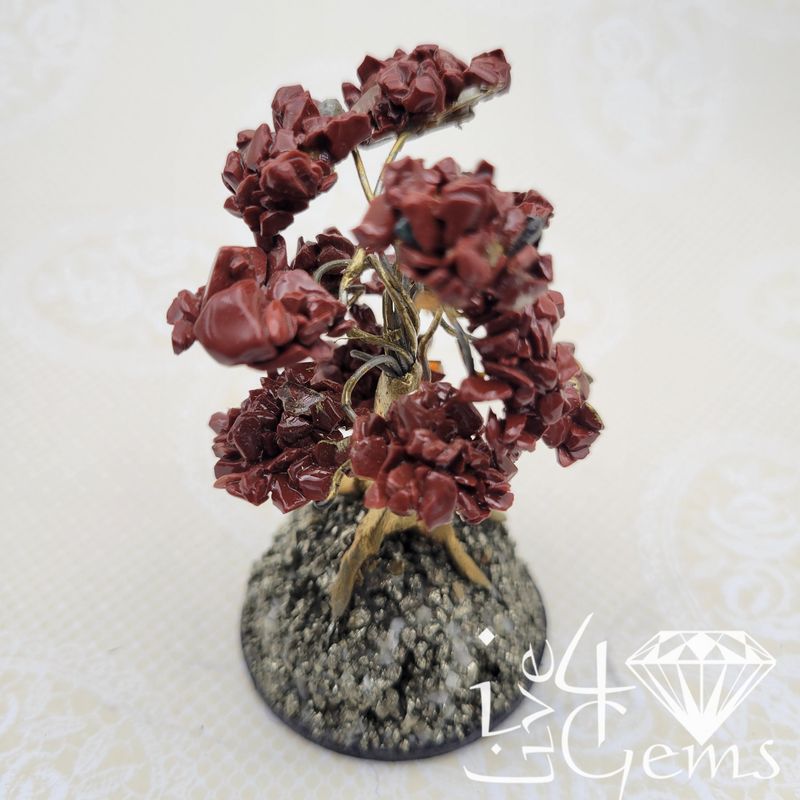 Gemstone Bonsai Tree Red Jasper Small