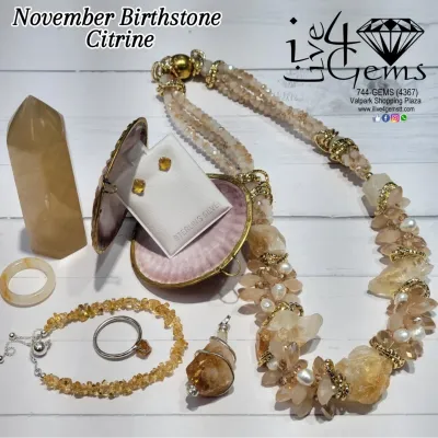 November Birthstone : Citrine