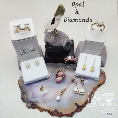 October Birthstone : Opal and Tourmaline